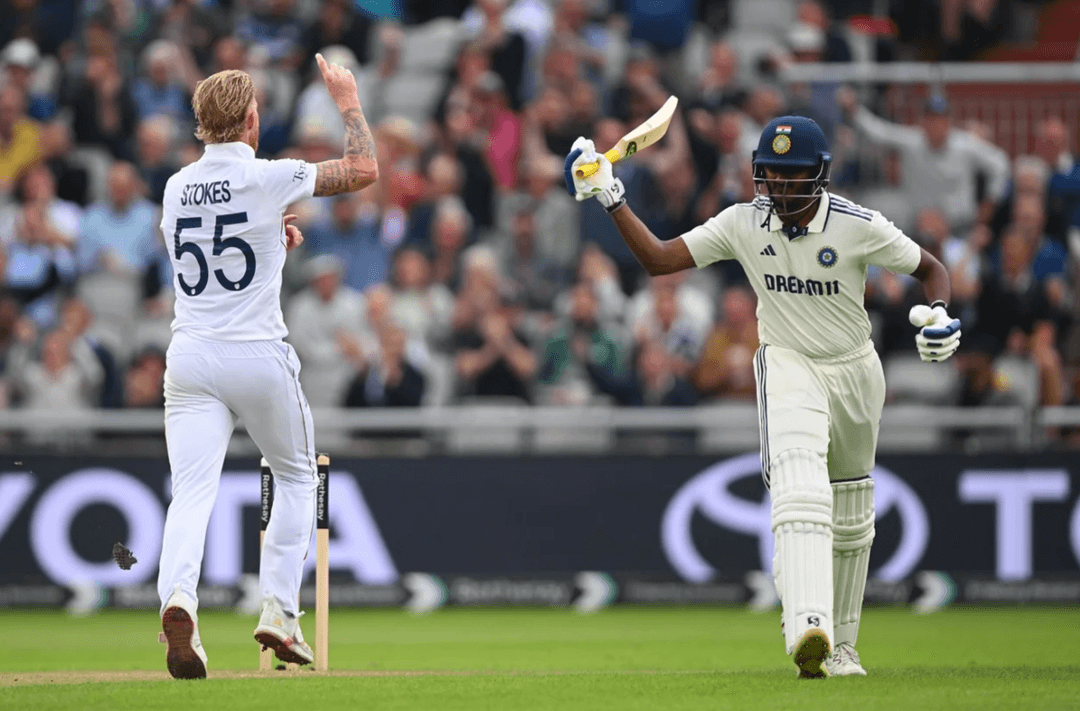 Stokes dismissed Gill and Sudharsan on Day 1 in Manchester