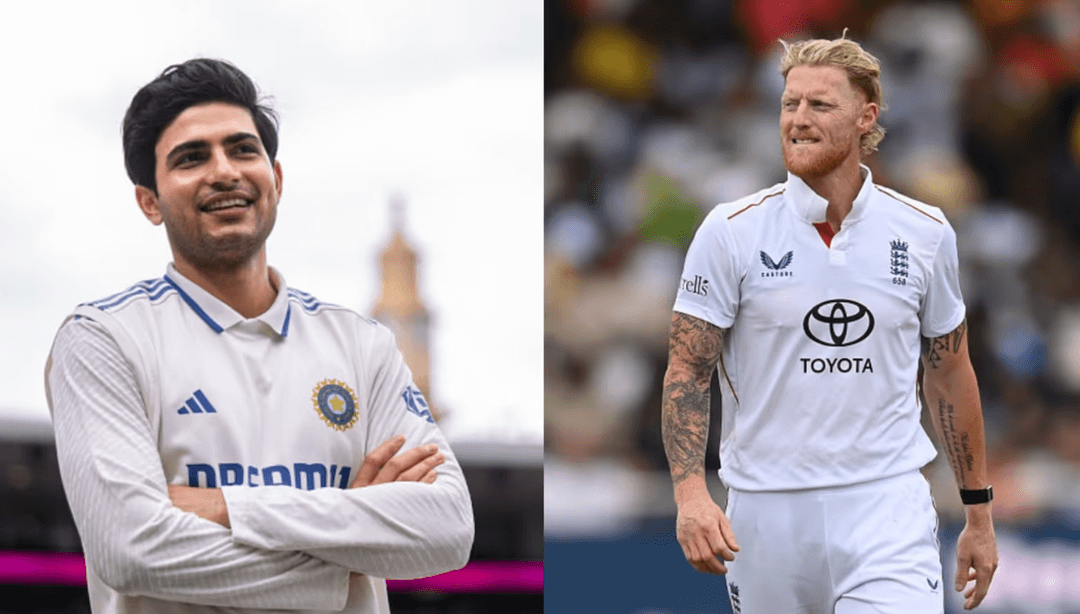 Gill leads India while Stokes leads England at Headingley. 